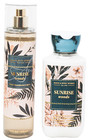 Bath   Body Works Sunrise Woods Fine Fragrance Mist Body Spray Lotion Set 4 Pc