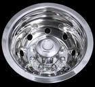4 Fits Dodge 16  Dual Wheel Simulators Dually 8 Lug Rim Skins Liners Hub Covers