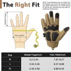 Mossy Oak Tactical Gloves Touchscreen Military Airsoft Glove Medium Faux Leather