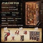 Book Nook Library Kit  Diy Miniature Dollhouse Booknook Kit  3d Wooden Puzzle Bo
