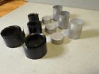 3 Kodak 35mm Metal Vintage Aluminum Camera Film Can Canisters 4 Super Xx Films