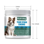 Dog And Cat Tear Stain Prevention Chewable Tablets 120 Tablets Beef Flavor