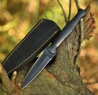 Handmade Fix Double Edge Blade Dagger Boot Knife Full Tang Tactical Throwing