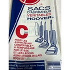 2 Packs Genuine Hoover C Type Vacuum Bags 8 Bottom Fill Lightweight Upright New