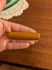 Butterscotch Bakelite 3  Tonebar Guitar Slide Vintage Art Deco Resonator Dobro
