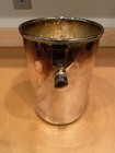 Rare    vintage  Silver Plated Champagne Bucket   French Antique
