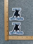Lot Of 2 Schlitz Malt Liquor Beer Iron On Patches  Free Shipping