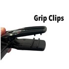 Black Clothes Hangers With Grip Clips-12  Pant-lot Of 150 sale 50  Off it 51 