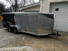 2024 Haulmark Low Hauler motorcycle 7 X 16 V-nose 7000 Lb  Gvw 0 Miles Silver Fr