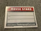 Jennifer Lawrence Signed On Card Autograph  katniss Everdeen Hunger Games Auto 