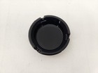 Vintage Golden Nugget Casino Las Vegas Ashtray Black Glass Round