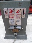 Schermack Postage Stamp Machine 2 Cent 3 Cent Nice Condition With Key 