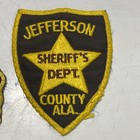 Jefferson County  lot Of 2  Alabama Sheriffs Department Police Patch