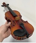Vintage German Violin Us Zone With Case Bow Full Size Instrument 