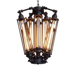 Industrial Chandelier Vintage Steampunk Style Pendant Light Loft Ceiling Fixture