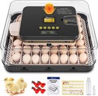 56 Egg Incubator For Hatching Eggs W automatic Egg Turning Temperature Control 