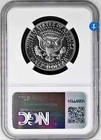 1964 Accented Hair Kennedy Half Ngc Pf 68   Super Sweet  Price Guide  425  