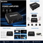 4-channel Car Amplifier For Android Ls Stereo 4  60w Rms Class Ab Car Audio Amp