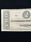 1864 Confederate States Of America  2 Two Dollar Currency Note