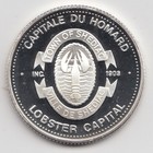 1984 Shediac Nb Silver Trade Dollar Token New Brunswick Canada Lobster Festival