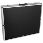 Locking Aluminum Display Case Clear Top Showcase F Card Jewelry Coin Trade Show