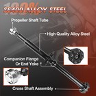 Rear Driveshaft Prop Shaft Assembly For Jeep Grand Cherokee 2011 V8 5 7l Awd Us