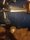  18  Machete Titanium Blade Rubber Handle Camping