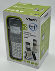 Vtech Cordless Phone System 2 Handsets Call Block Cs5319-2  New  Open Box