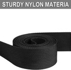 Dog Leash 6 Ft  Heavy Duty Nylon Leash For Dogs  black  1 Inch X 6ft 