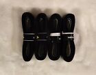 New   Rare -  Four  4  Easton Baseball Softball Bat Leather Grips Black