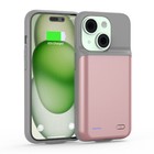 6800mah Iphone 15 Plus External Battery Charger Case Power Bank Charging Cover