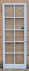 29 5x83 5 x2  Antique Vintage Wooden Wood Interior French Door Window Wavy Glass