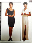 Mccall s 6855 Size 10 Lida Baday Lined Bolero   Dress Two Lengths Vintage 1993