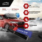 United Window Tint Roll Standard Black 1 8mil For Car Truck Home 24 Inch 5   20 
