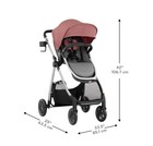 Evenflo Omni Plus Modular Travel System Stroller Litemax Sport Seat Shasta Pink