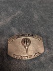 Vintage Api Golf Belt Buckle Silver 25th Anniversary Woodward  Ok 1967-1992