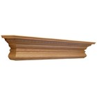 Oak  Mantel  Fireplace