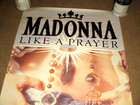 1988-madonna-like A Prayer- Subway- Poster-sign-record Music Store Display-60 