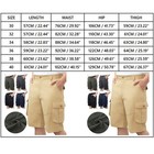 Mens Cotton Cargo Combat Shorts Size 30-40 Casual Work Summer Outdoor Short Pant