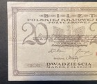 1919 Poland 20 Marek Banknote Very Rare Nice Condition See Photos 