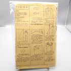 Vintage Sewing Pattern Hollywood 407  Misses 1940s One Piece Shirt Waist Dress