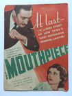 1932 Hollywood Movie Herald The Mouthpiece  Warren William  Sidney Fox