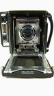 Busch Pressman Camera 2x3 Model C-voigtlander 105mm 3 5-w case-superb Example