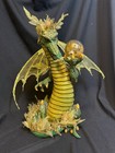 Katherine s Collection Beaded Green Dragon Sitting Figurine Myths   Legends