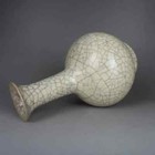 7    China Antique Old Song Dynasty Ge Kiln Cracked Glaze Appreciating Bottles
