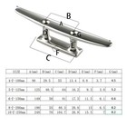 Double Bollard With Base Plate - Mooring Cleat Dock Bollard Rope Tie Post