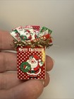 Artisan Dollhouse Miniature Christmas Decoration Bag Of Candy 1 12 Scale