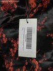 7fairy Women s Black Red Floral Satin Cheongsam Qipao Dress Nwt Sz 2