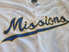 San Antonio Missions Eric Karros  16 Jersey Men Xxl White Button Short Sleeve 