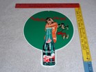 Vintage Mountain Dew Hillbilly   Gun       Woman 12  Metal Soda  Gasoline Oil Sign
